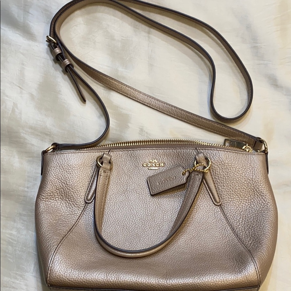 NWT Coach Pebble Leather
